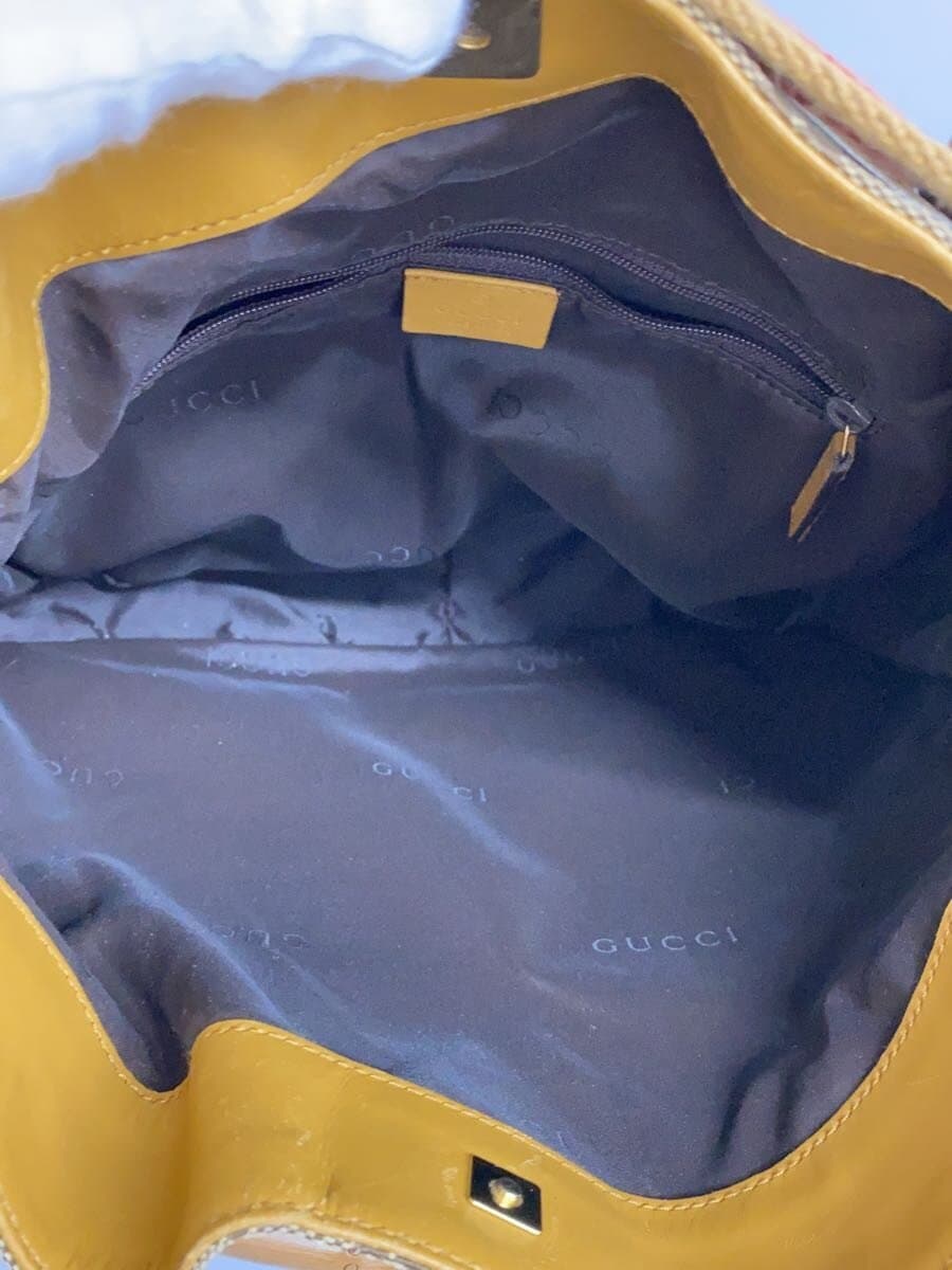 GUCCIGG Canvas Bamboo 2-Way Shoulder Bag Canvas CML All Over Pattern 6