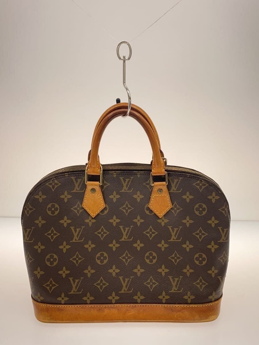 LOUIS VUITTON 1) Alma Monogram Canvas PVC BRW M51130 3