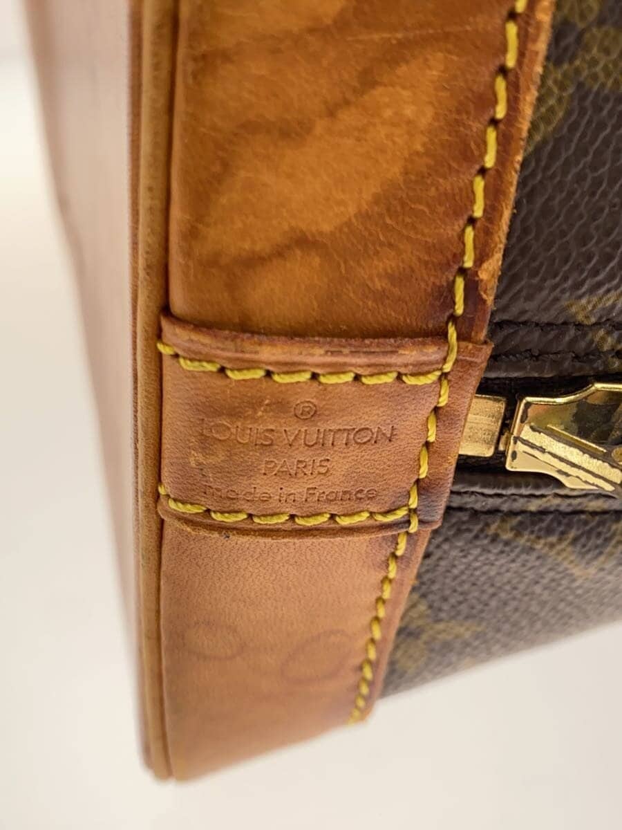 LOUIS VUITTON 1) Alma Monogram Canvas PVC BRW M51130 5