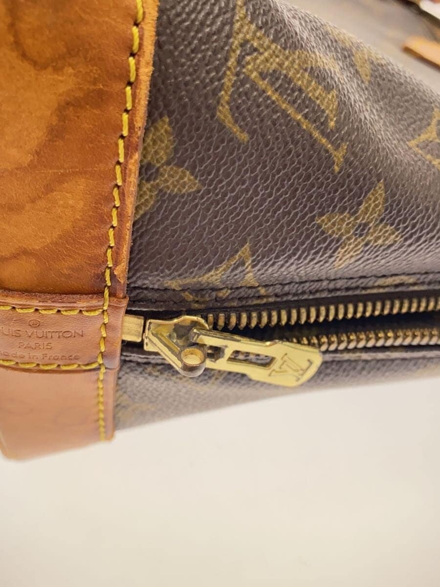 LOUIS VUITTON 1) Alma Monogram Canvas PVC BRW M51130 8