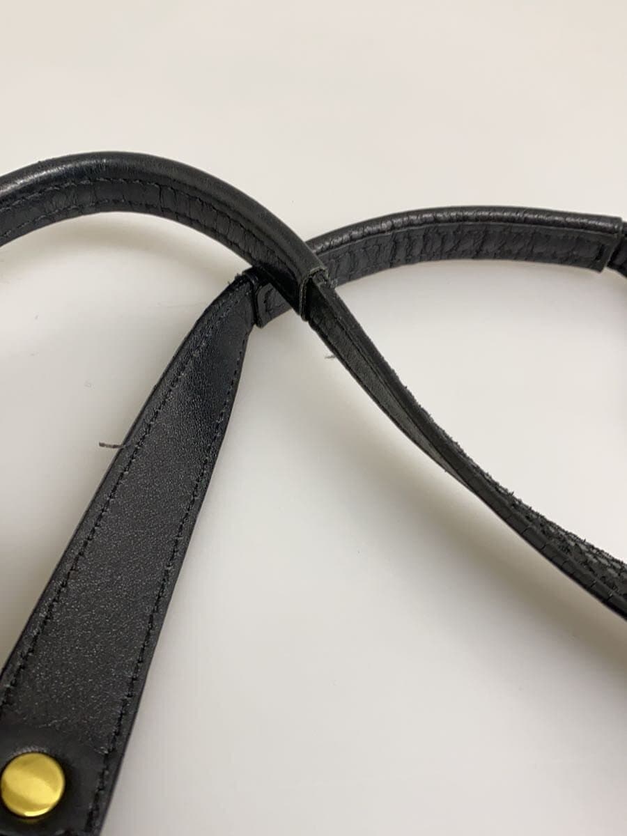 COACH Shoulder Bag_All Leather Leather BLK 7