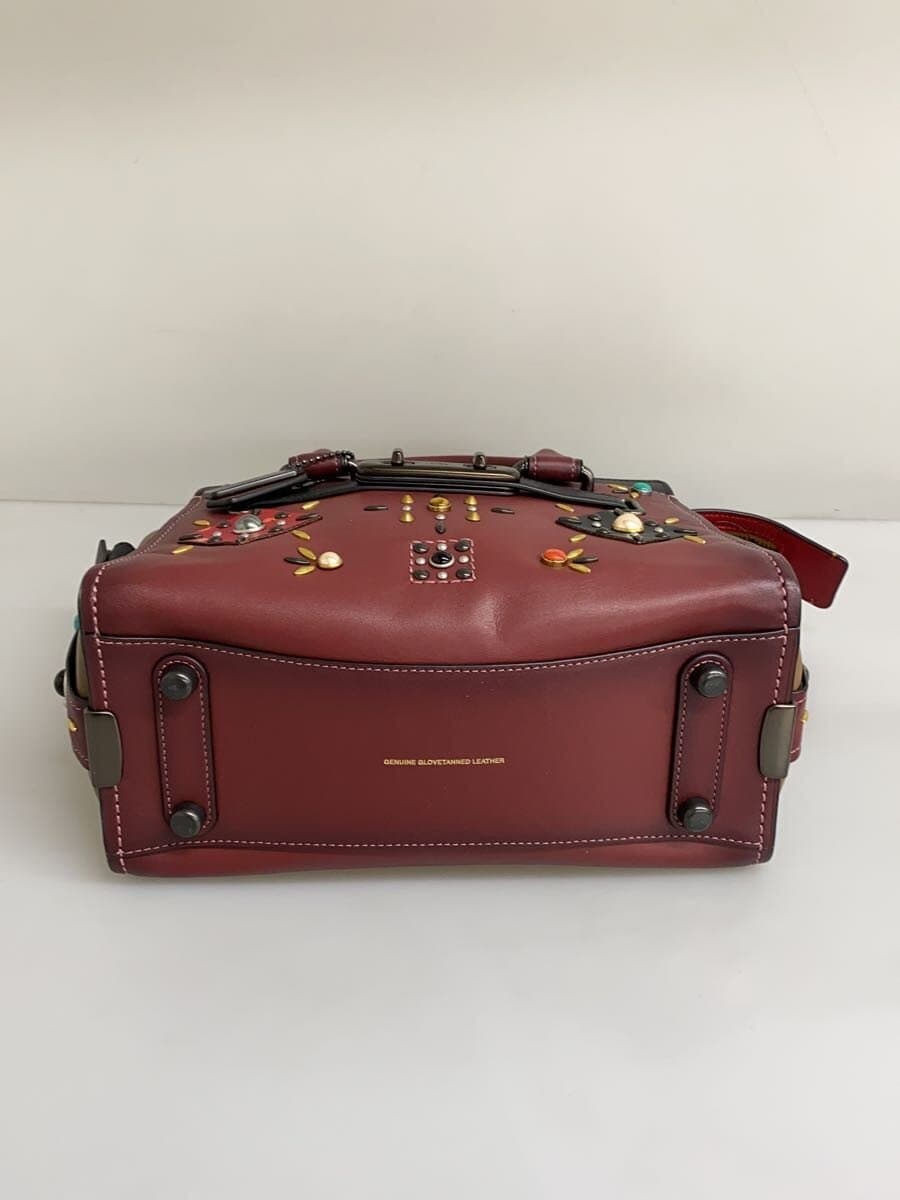 COACH Swagger Studs Inside Leather Deteriorated Handbag Studs Leather BRD 25744 4