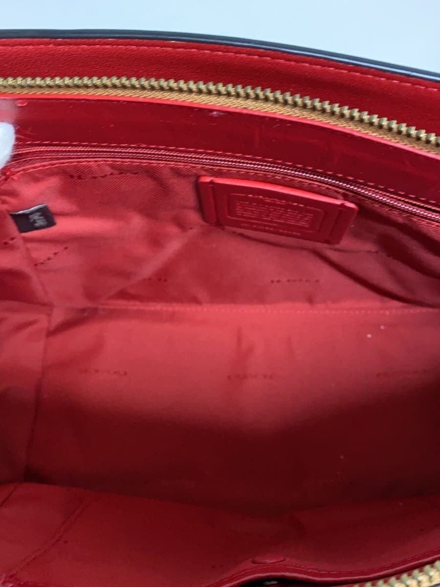 COACH Swagger Studs Inside Leather Deteriorated Handbag Studs Leather BRD 25744 6