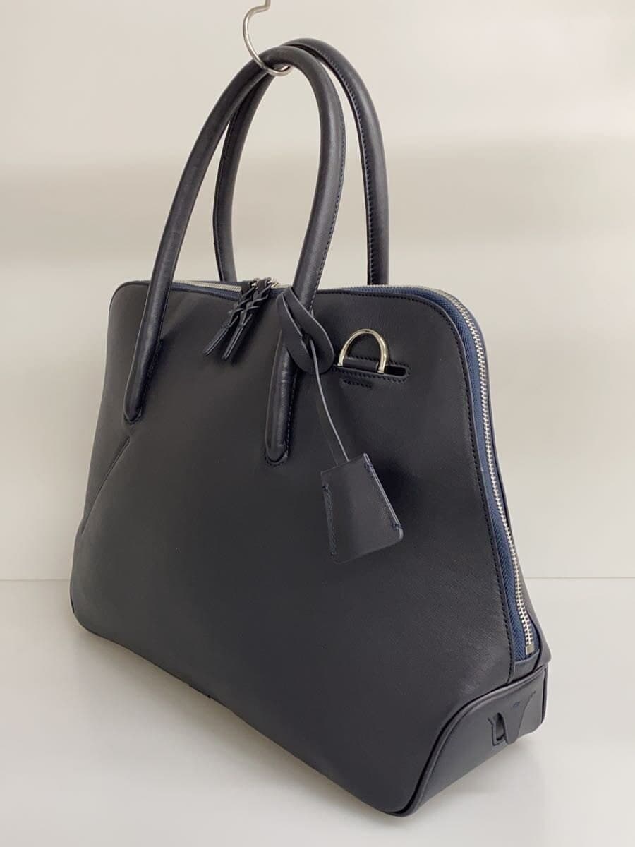Pid Business Bag Leather Navy 2