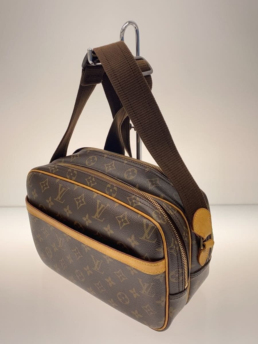 LOUIS VUITTON Reporter PM Monogram Canvas PVC BRW M45254 2