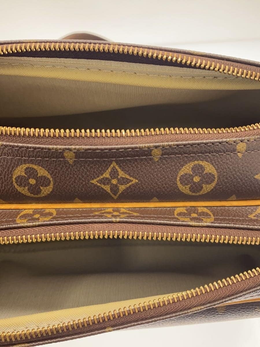 LOUIS VUITTON Reporter PM Monogram Canvas PVC BRW M45254 6