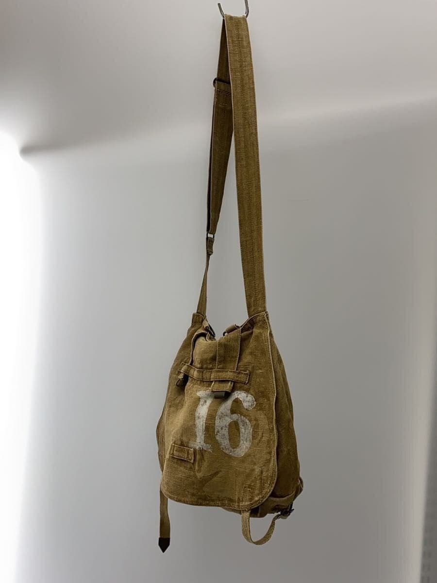 MILITARY Shoulder Bag Cotton KHK Solid 2