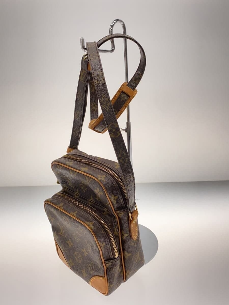 LOUIS VUITTON Shoulder Bag Leather BRW All-over Pattern M45236 2