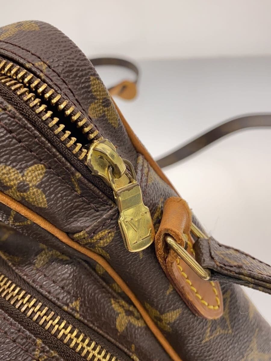 LOUIS VUITTON Shoulder Bag Leather BRW All-over Pattern M45236 8