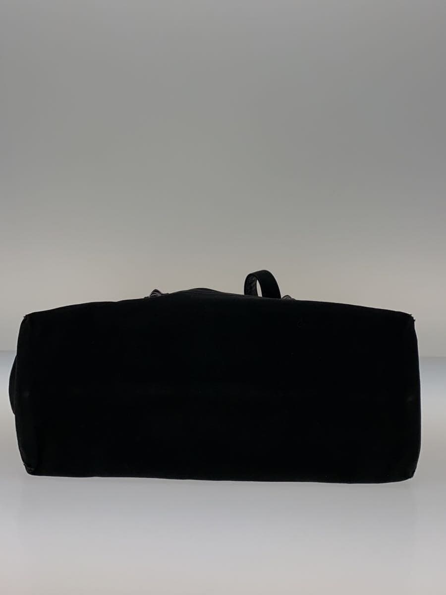 HYSTERIC GLAMOUR Tote Bag Canvas BLK Solid 4