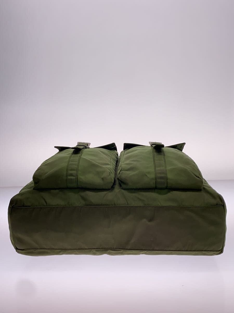 PRADA Bag Nylon Khaki 4