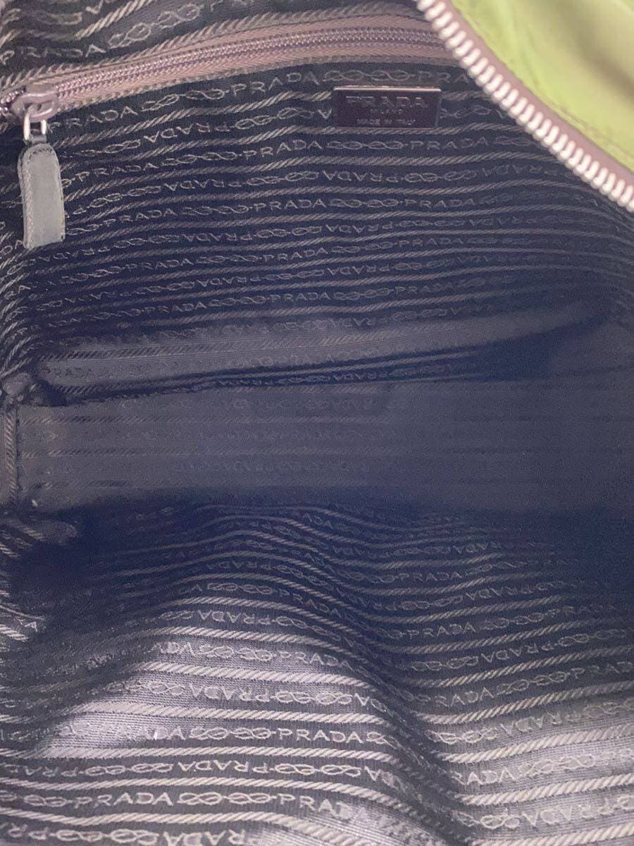 PRADA Bag Nylon Khaki 6