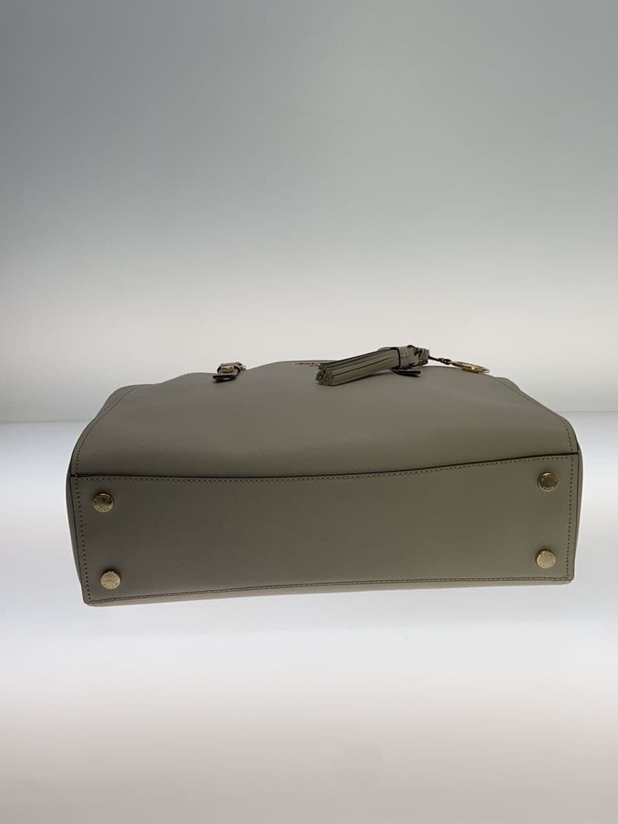 MICHAEL KORS Tote Bag Leather BEG Solid 4