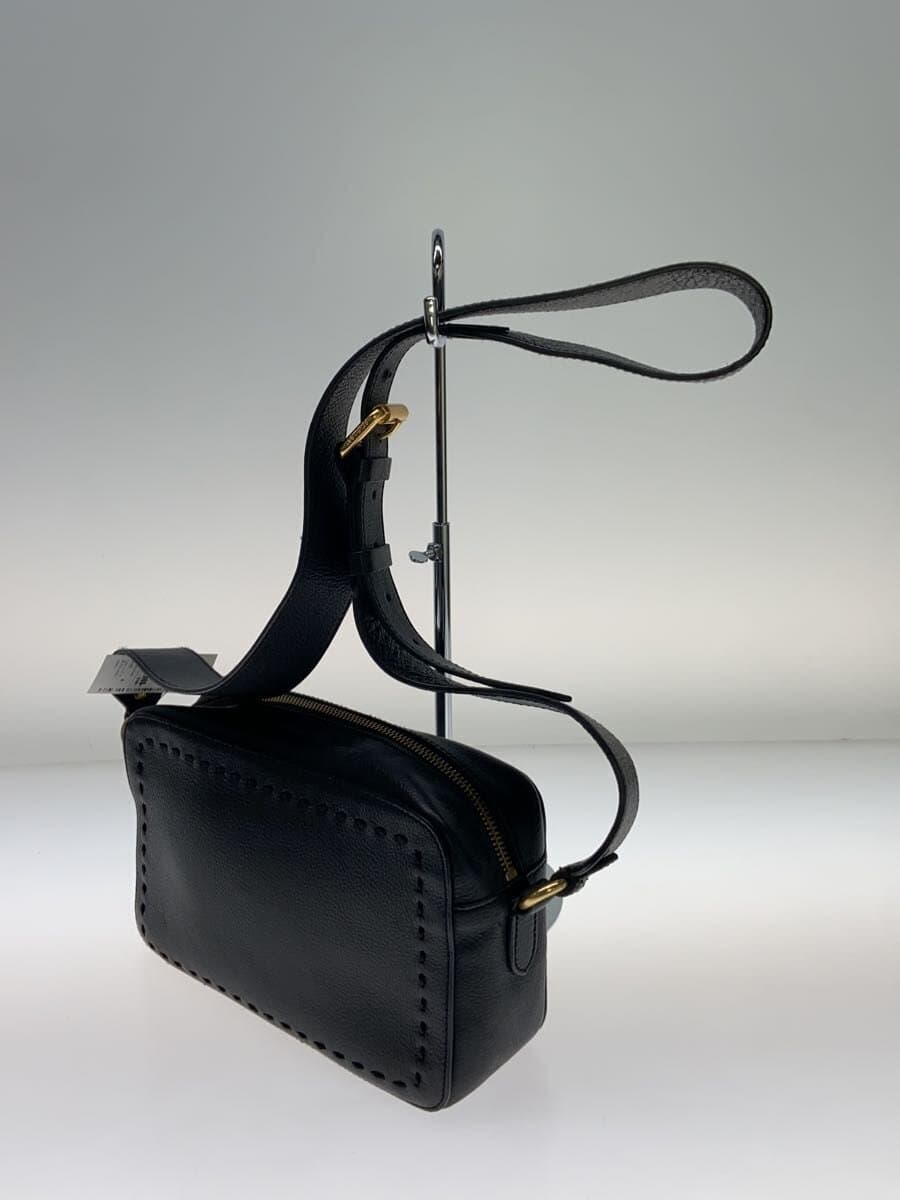 COLE HAAN Shoulder Bag Cowhide BLK u03251 2