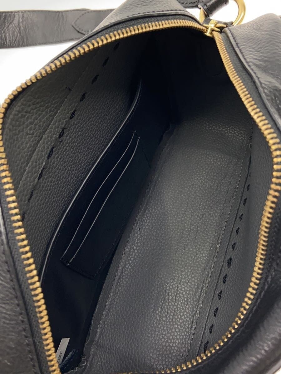 COLE HAAN Shoulder Bag Cowhide BLK u03251 6