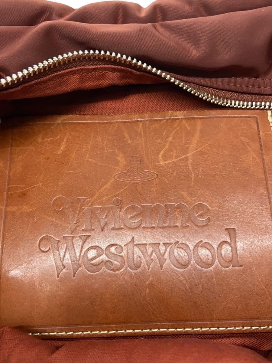 Vivienne Westwood Shoulder Bag Nylon BRW Solid 5