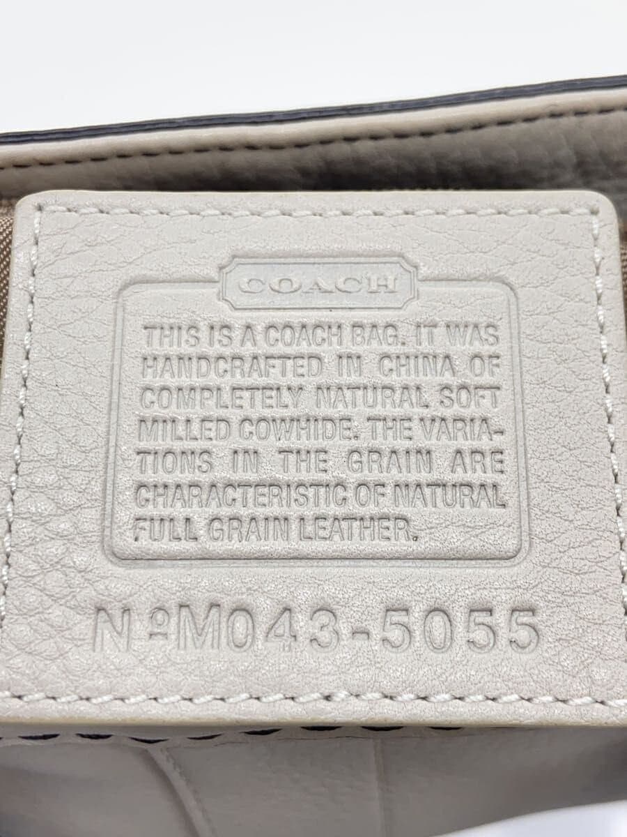 COACH bag leather CRM 5055 5