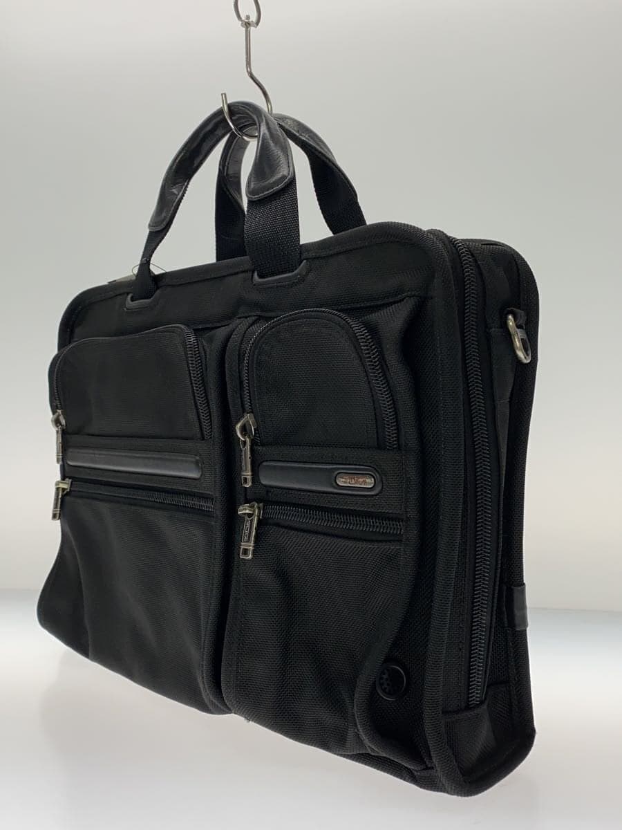 TUMI briefcase -- BLK plain 2