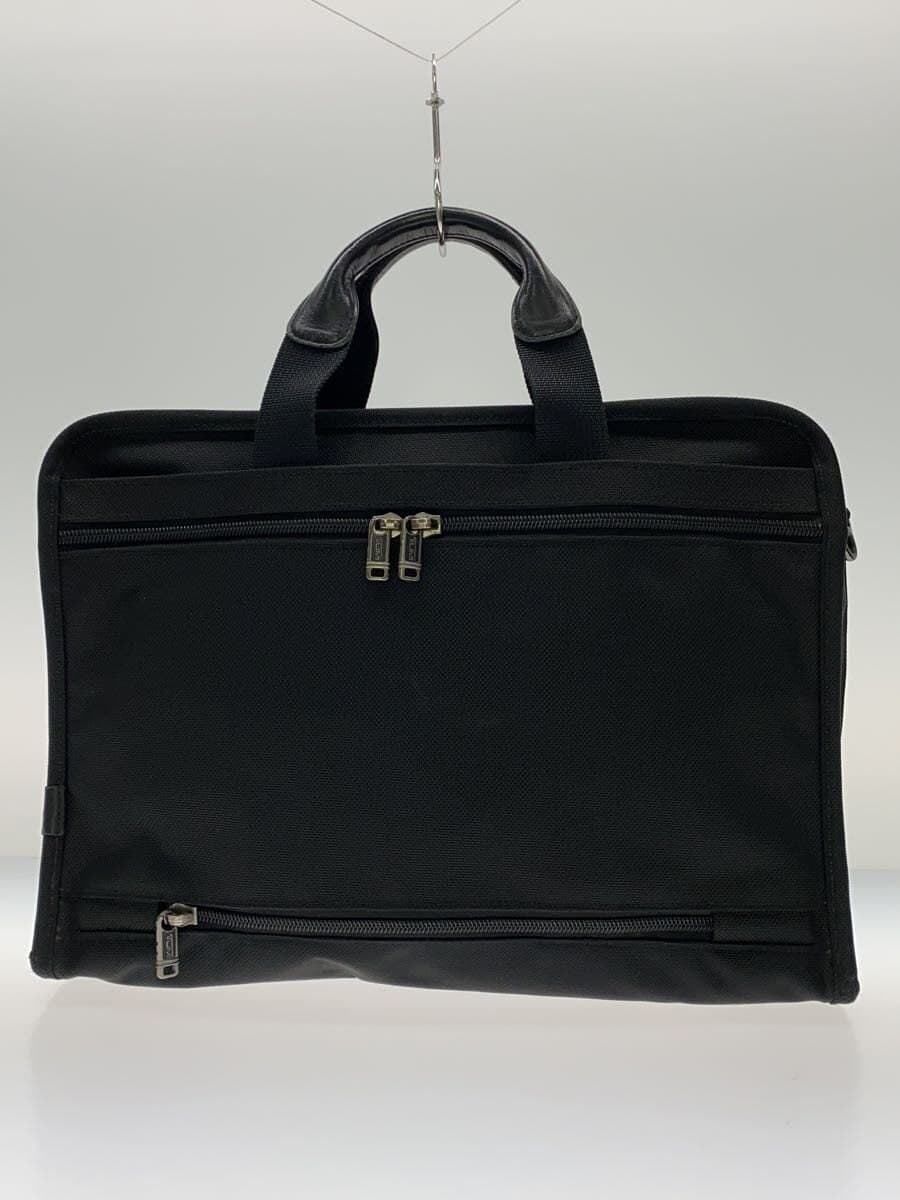 TUMI briefcase -- BLK plain 3