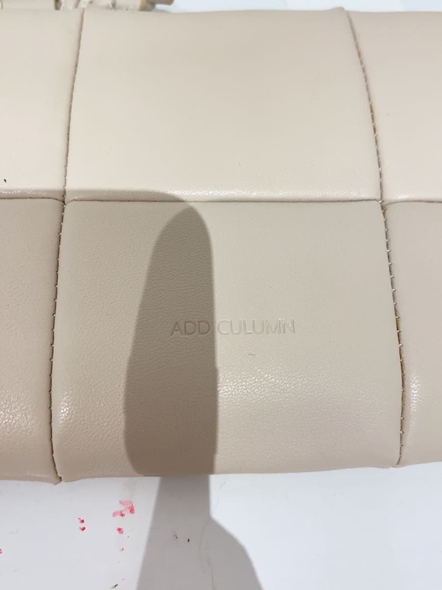 ADD CULUMN Handbag Leather CRM 5