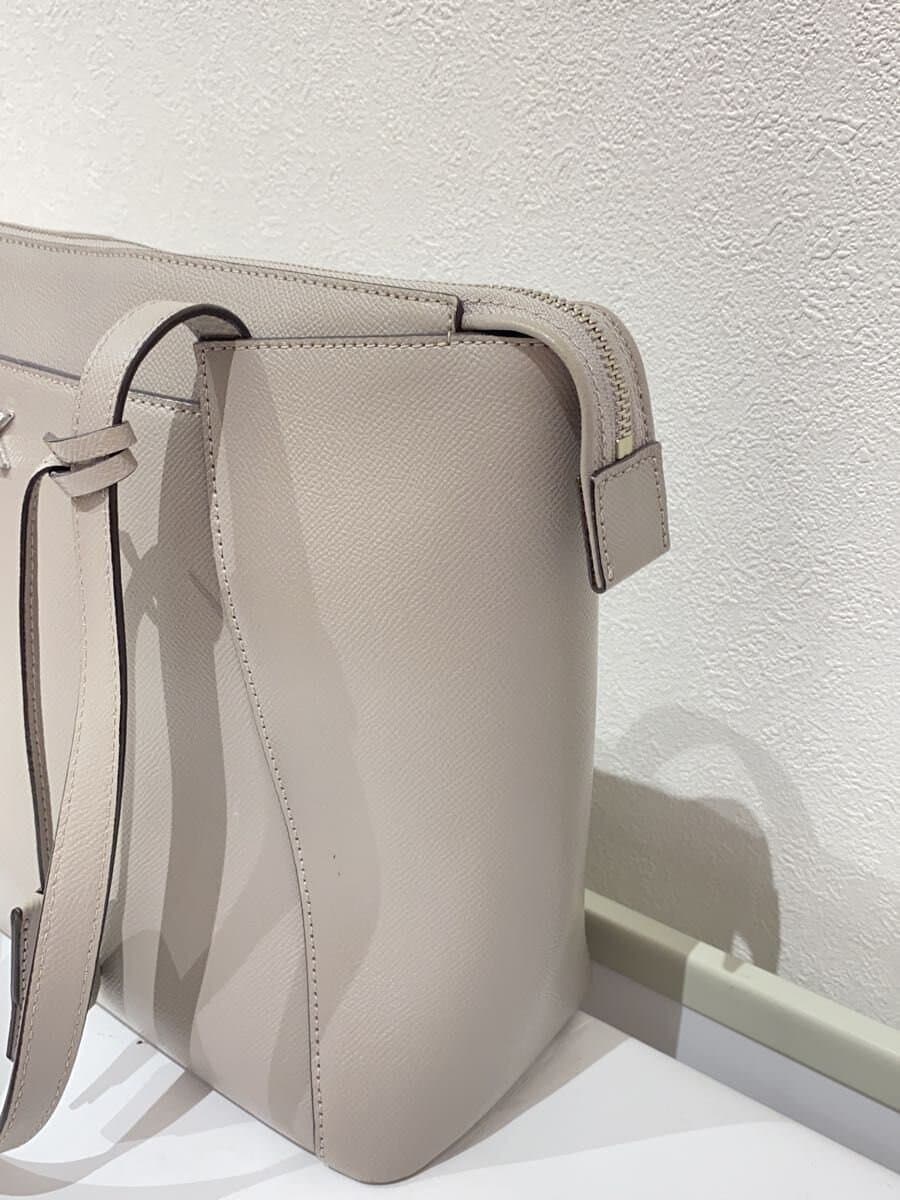 MICHAEL KORS Tote Bag Leather GRY 2