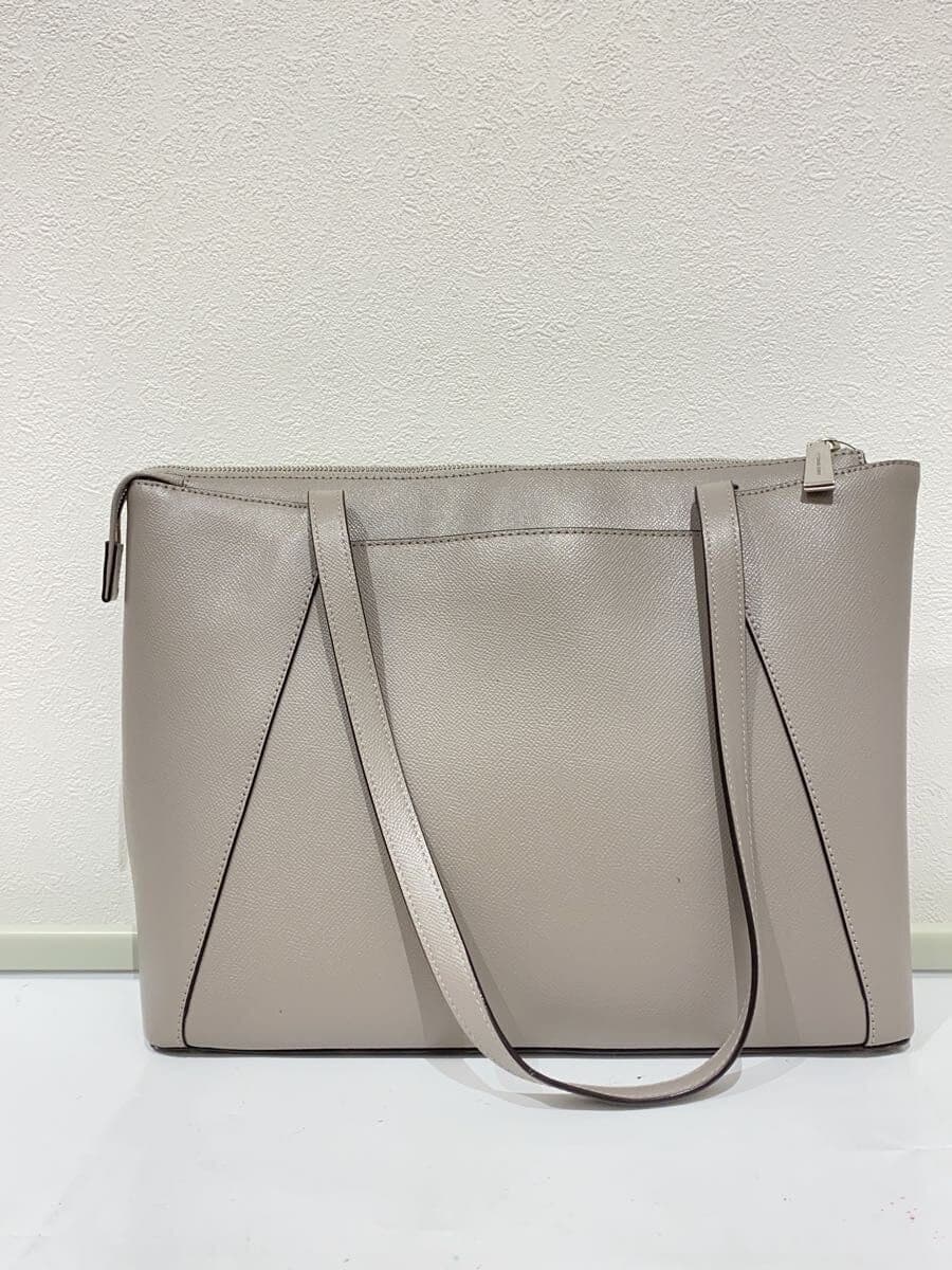 MICHAEL KORS Tote Bag Leather GRY 3