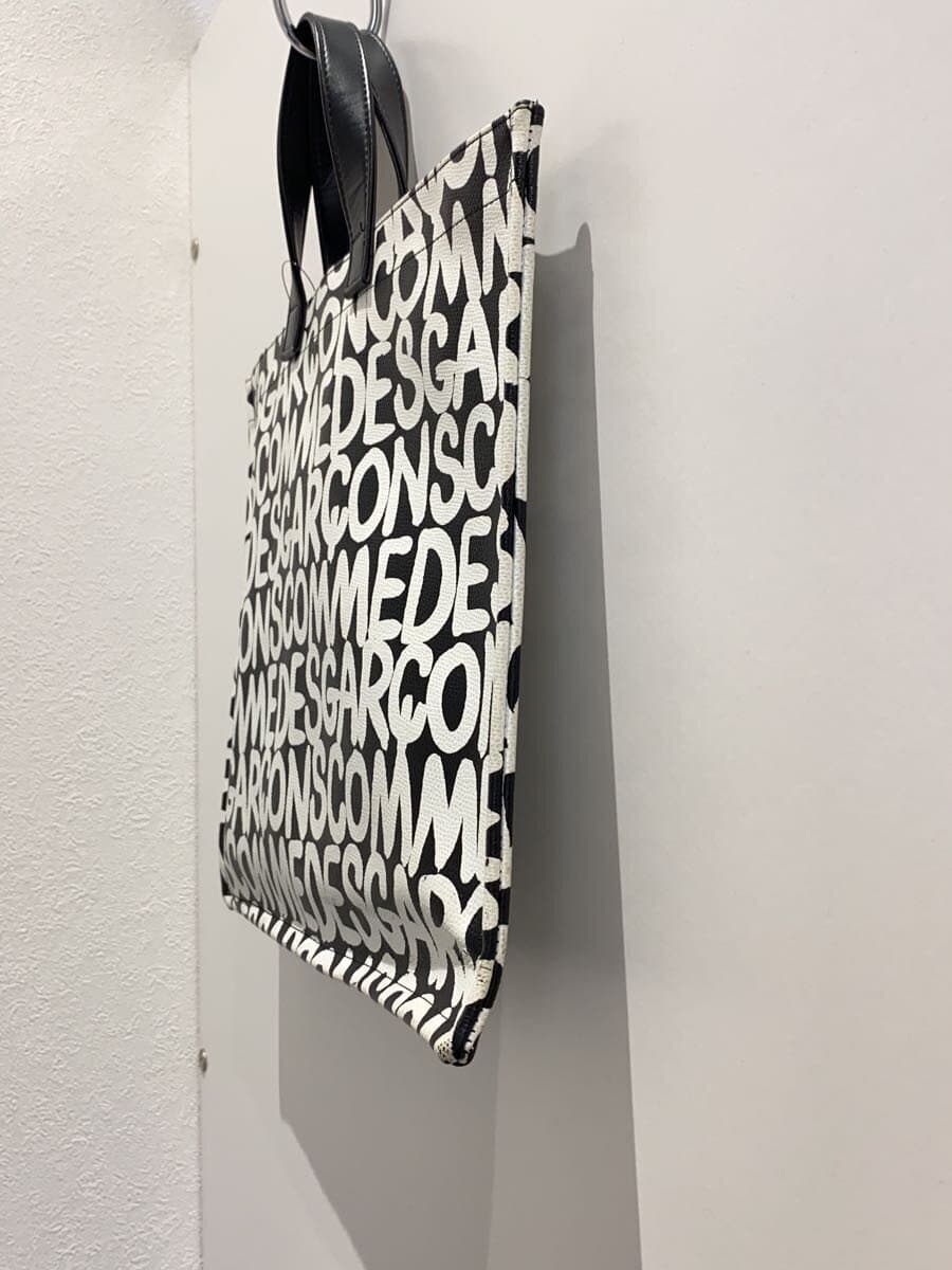 COMME des GARCONS Tote Bag PVC WHT All Over Pattern GC-K 202 2