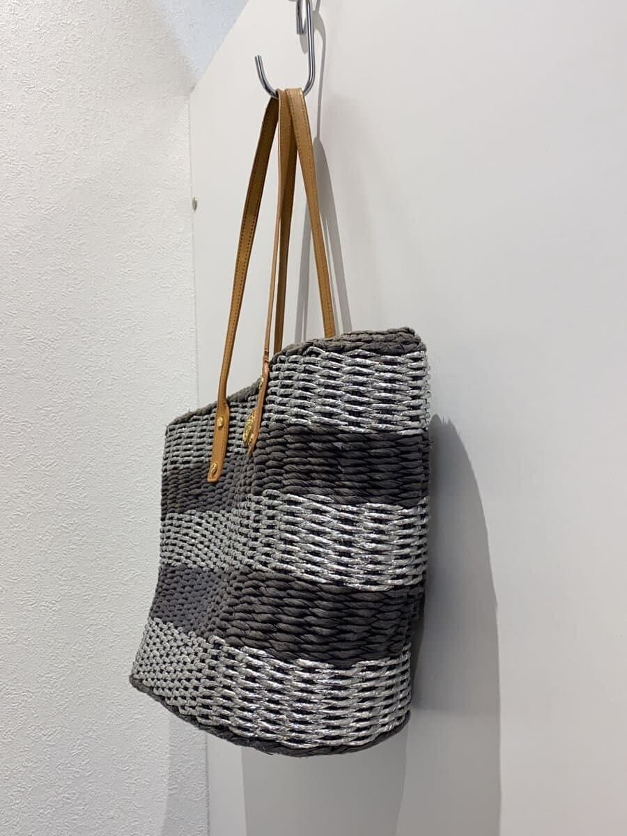 TORY BURCH Tote Bag BLU Stripe HAL045 2