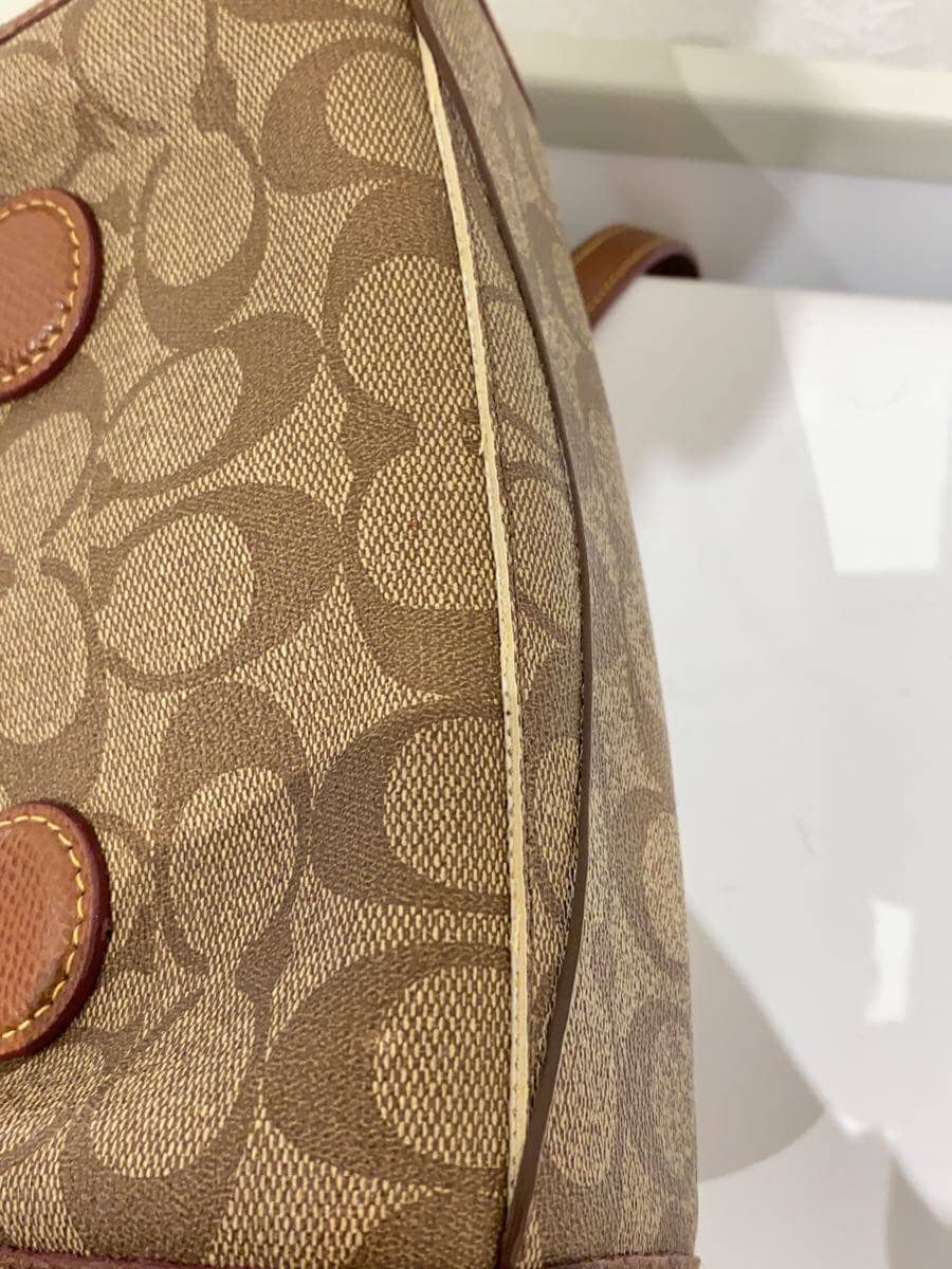 COACH Shoulder Bag BRW All Over Pattern f34084 7