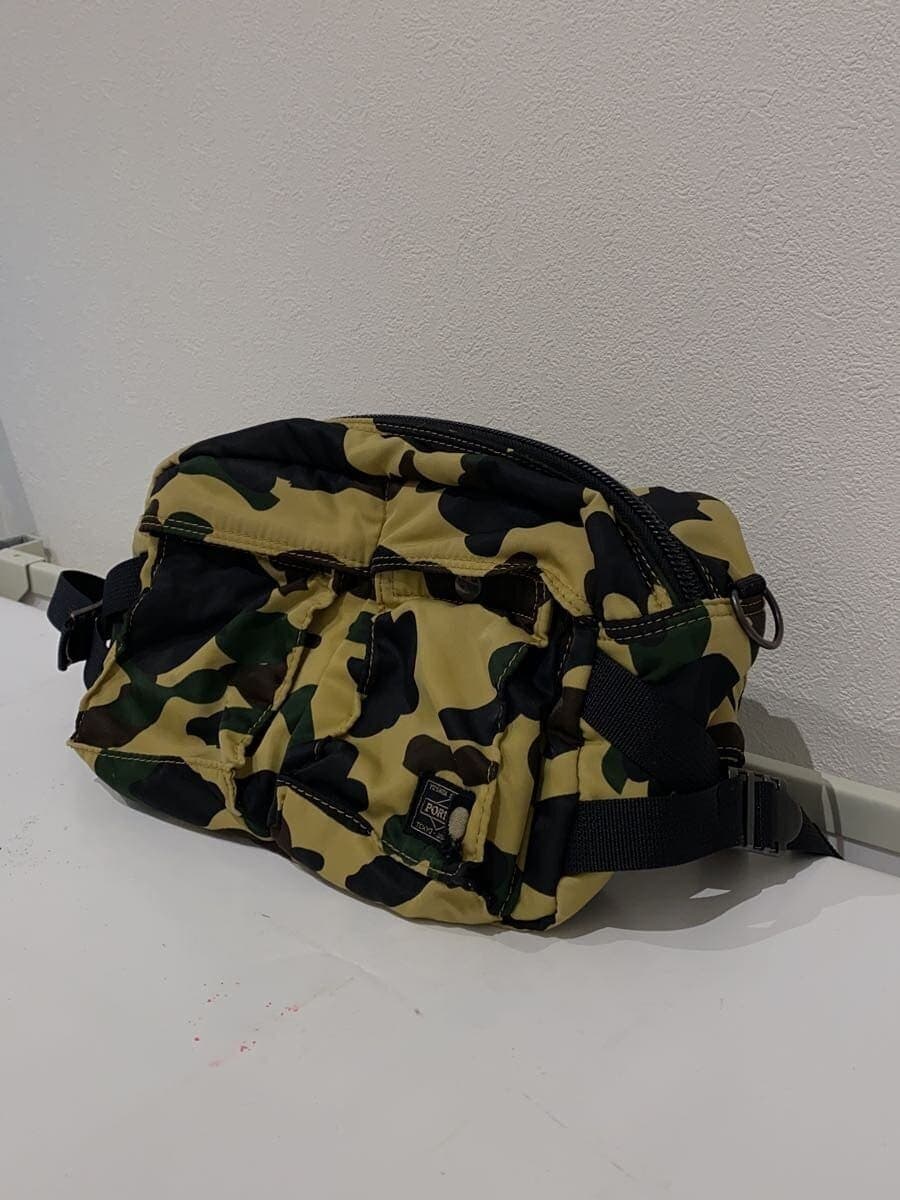 PORTER × A BATHING APE Waist Bag -- KHK Camouflage 2