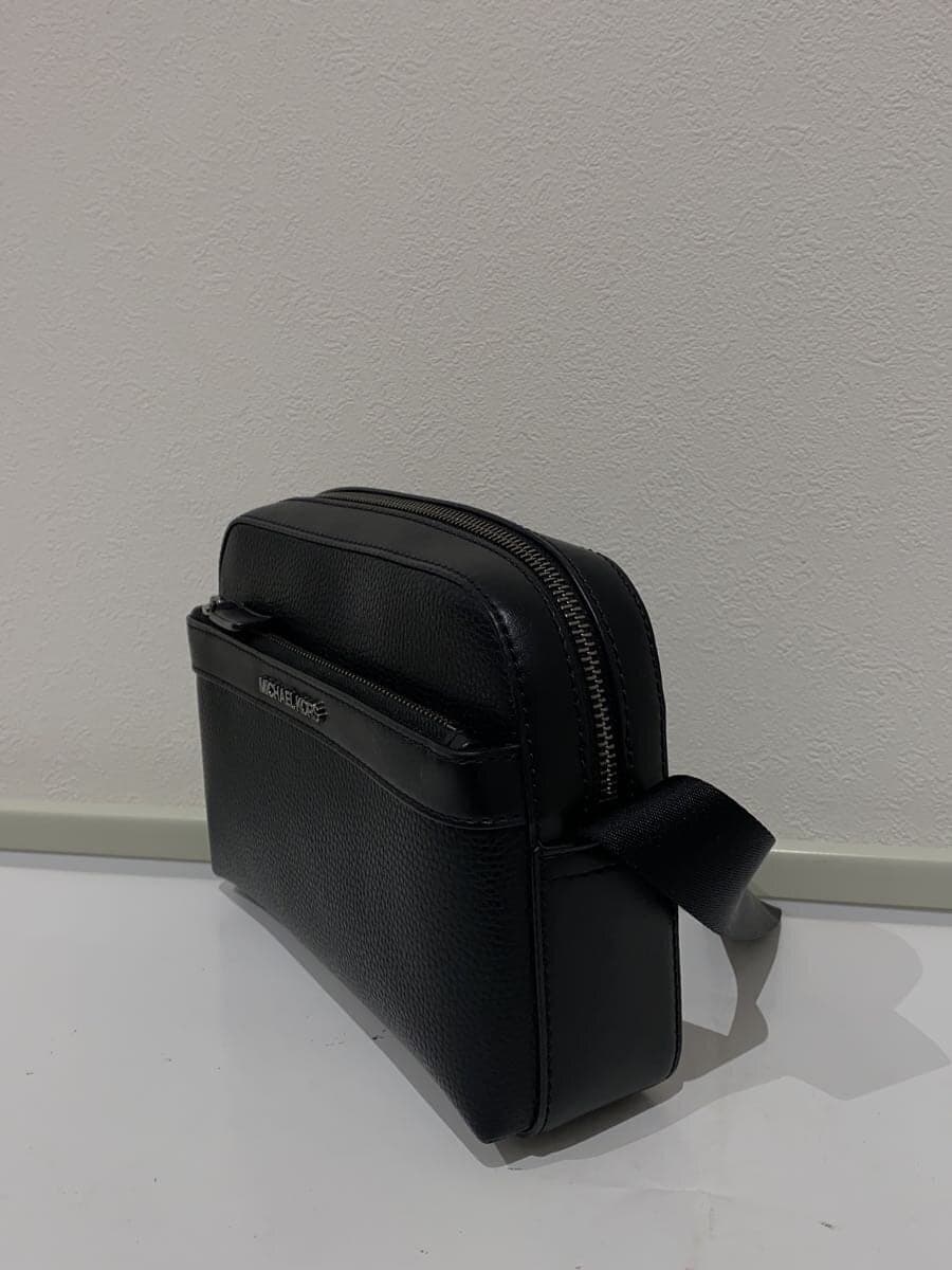 MICHAEL KORS COOPER Shoulder Bag Leather BLK 37S4lCOC5l 2