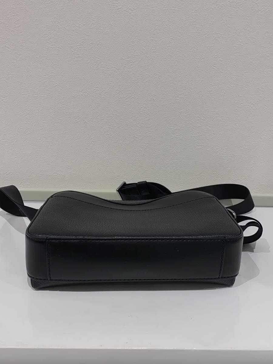 MICHAEL KORS COOPER Shoulder Bag Leather BLK 37S4lCOC5l 4