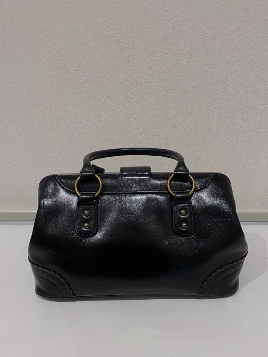 ANNA SUI Bag Leather Black 3