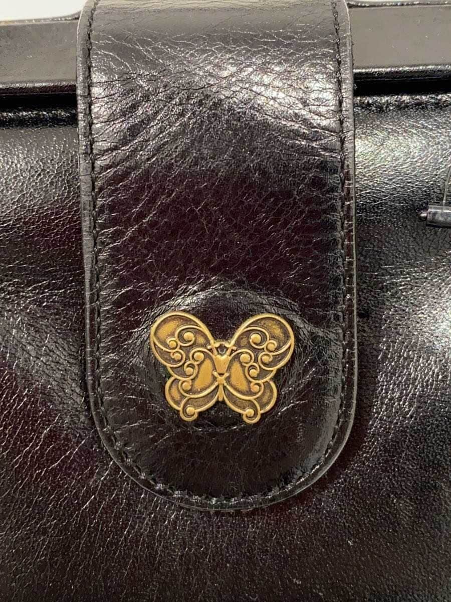 ANNA SUI Bag Leather Black 5