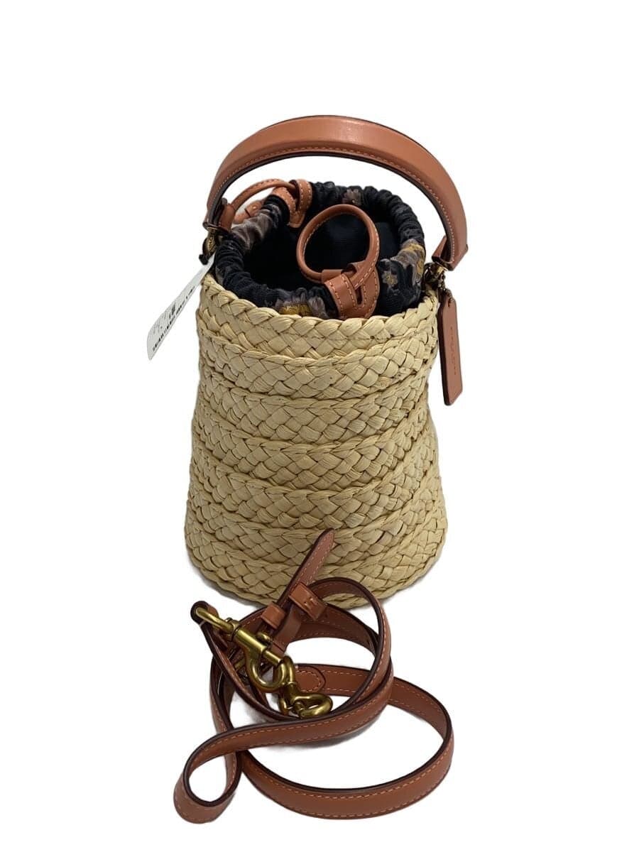 COACH Basket Bag_2-Way_Straw BEG