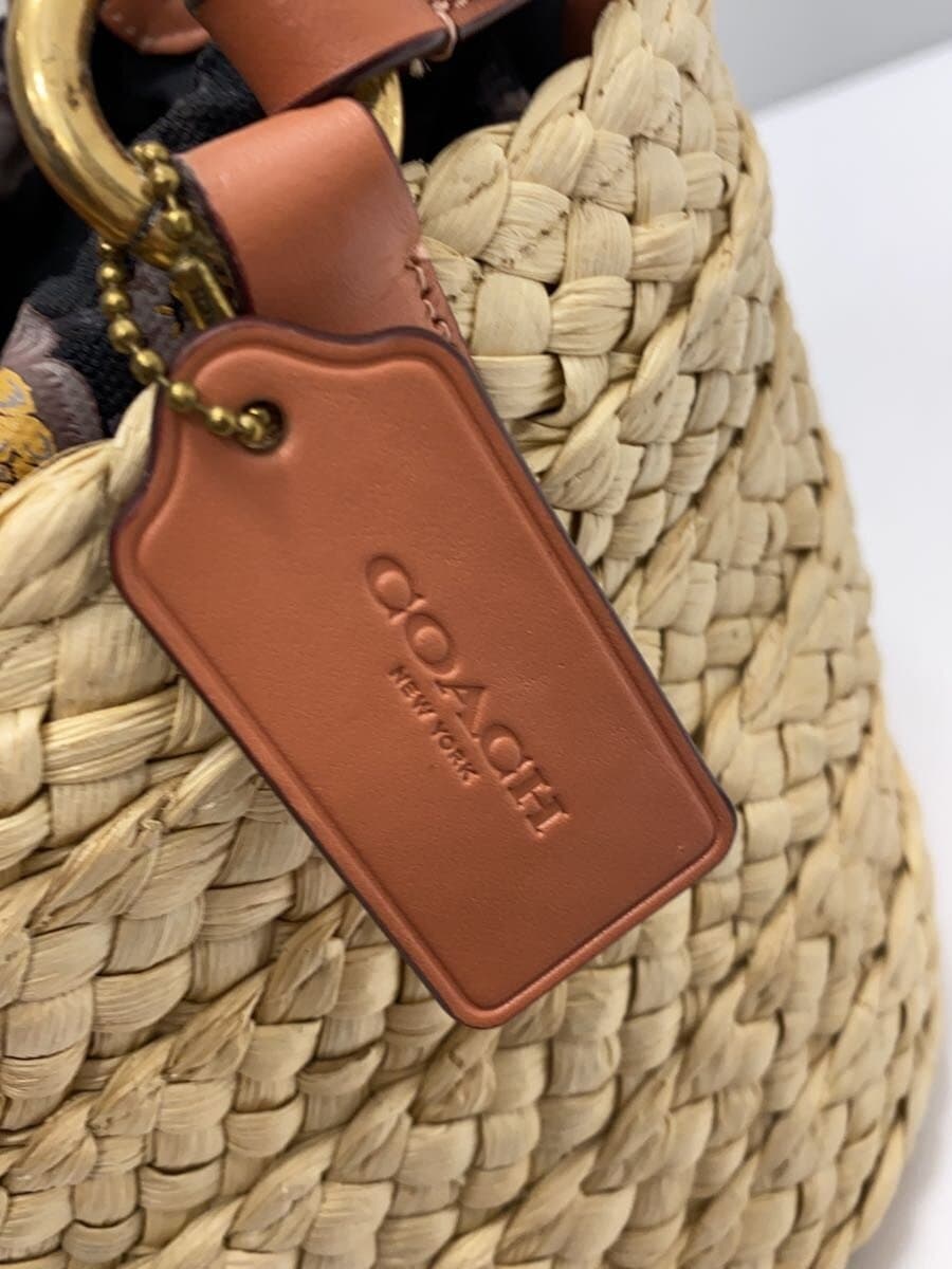 COACH Basket Bag_2-Way_Straw BEG 5