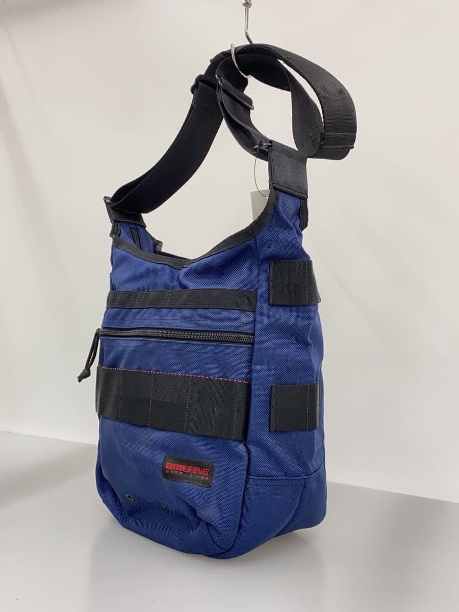 BRIEFING Shoulder Bag Nylon Navy Solid Color Dead Ripper 2