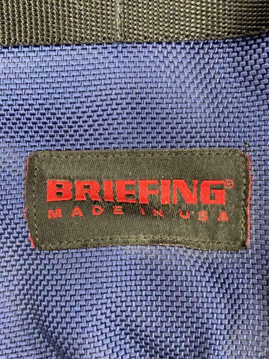 BRIEFING Shoulder Bag Nylon Navy Solid Color Dead Ripper 5