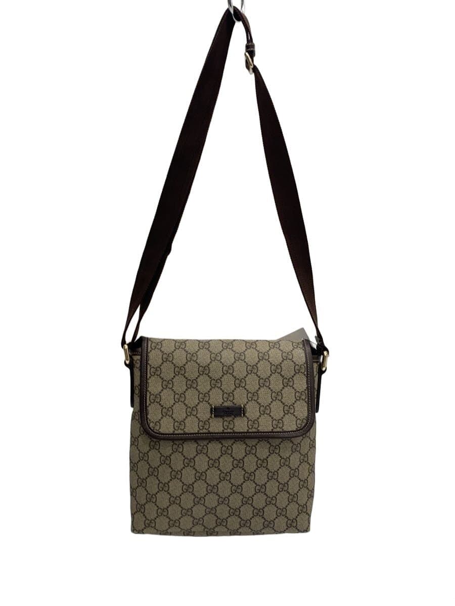 GUCCI Shoulder Bag_GG Plus PVC BRW 223666 KGDIG 8588