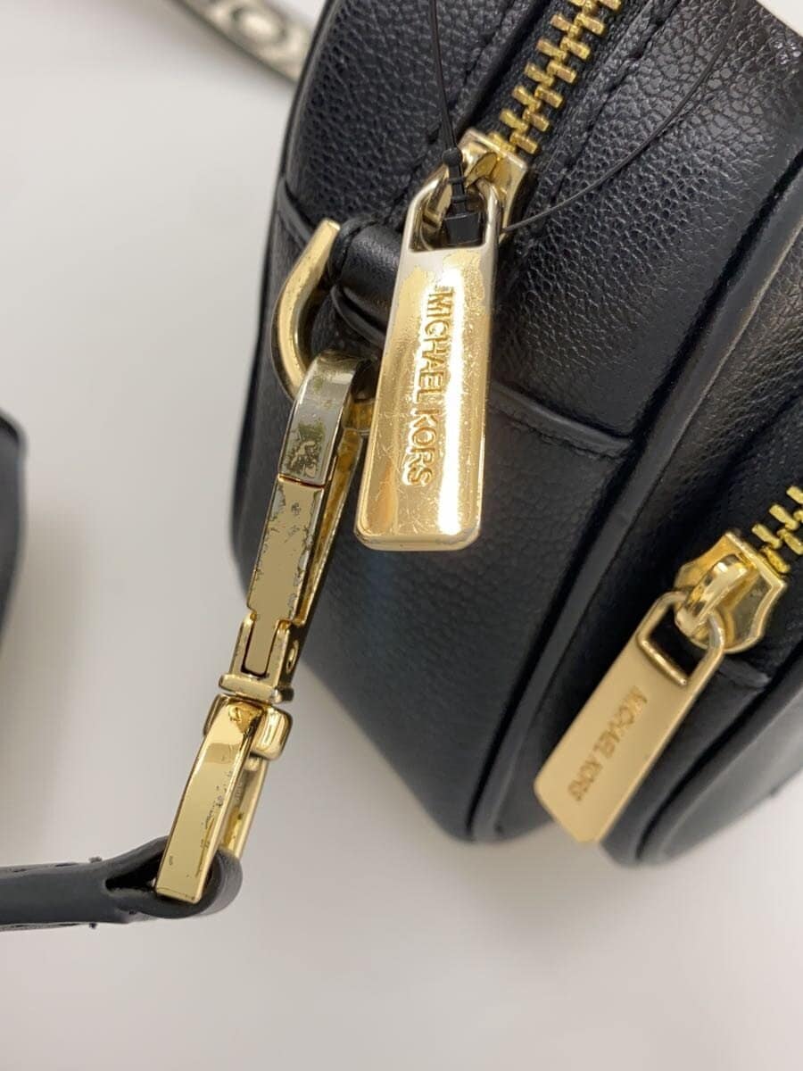 MICHAEL KORS Shoulder Bag Leather Black 35S2GTTC6L 7