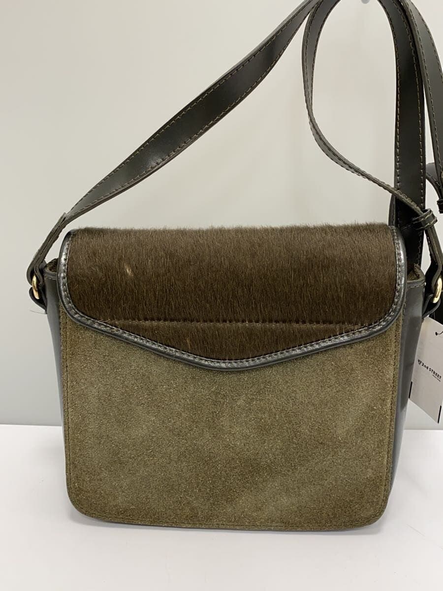 Maison Vincent Shoulder Bag Leather GRN Solid 3