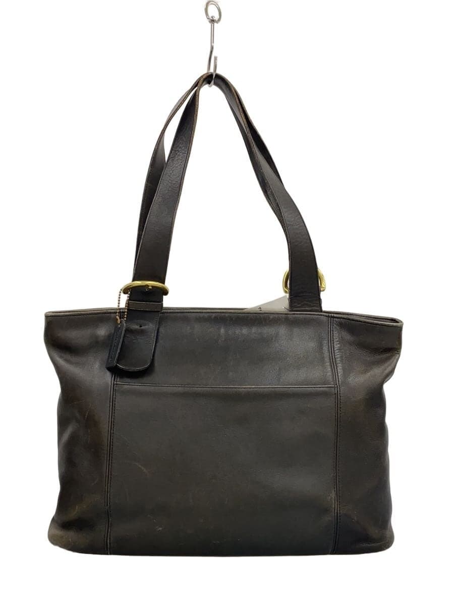 COACH Bag Leather Black Vintage COACH 4155