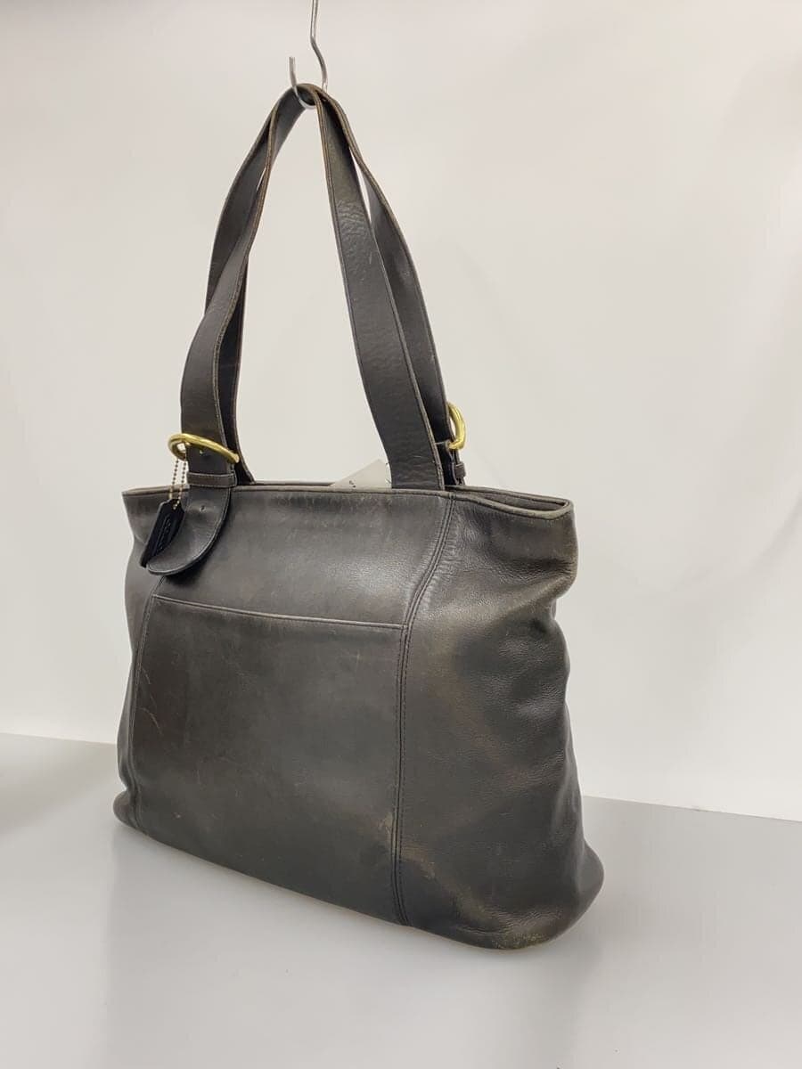 COACH Bag Leather Black Vintage COACH 4155 2
