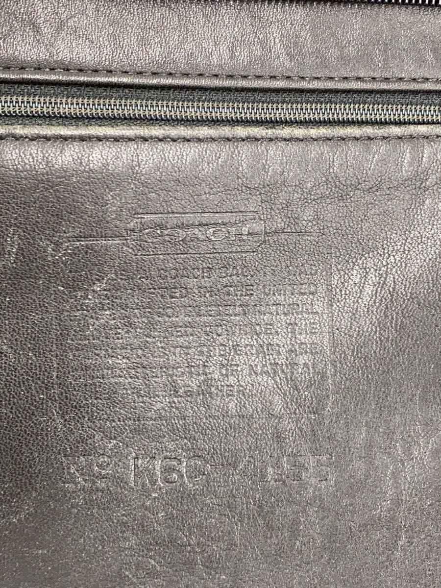 COACH Bag Leather Black Vintage COACH 4155 5