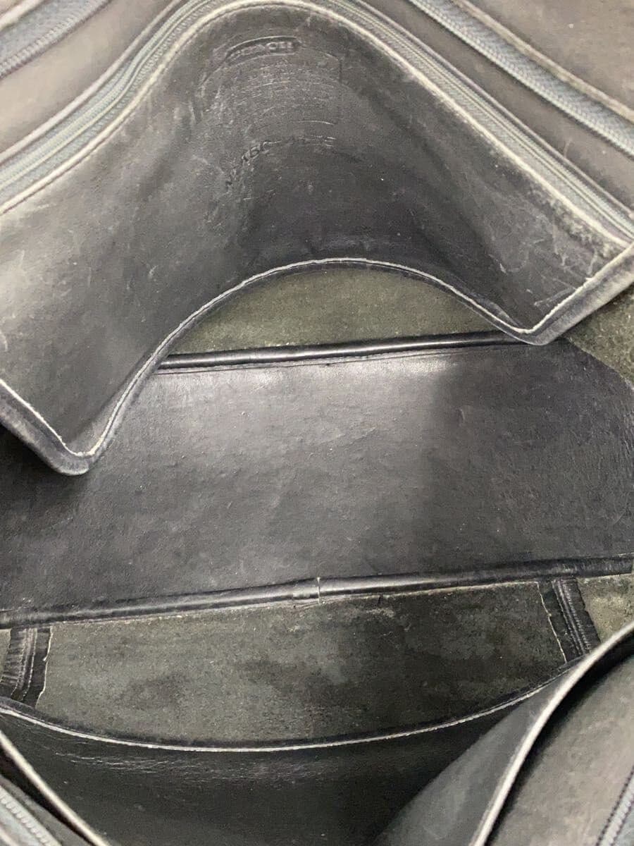 COACH Bag Leather Black Vintage COACH 4155 6