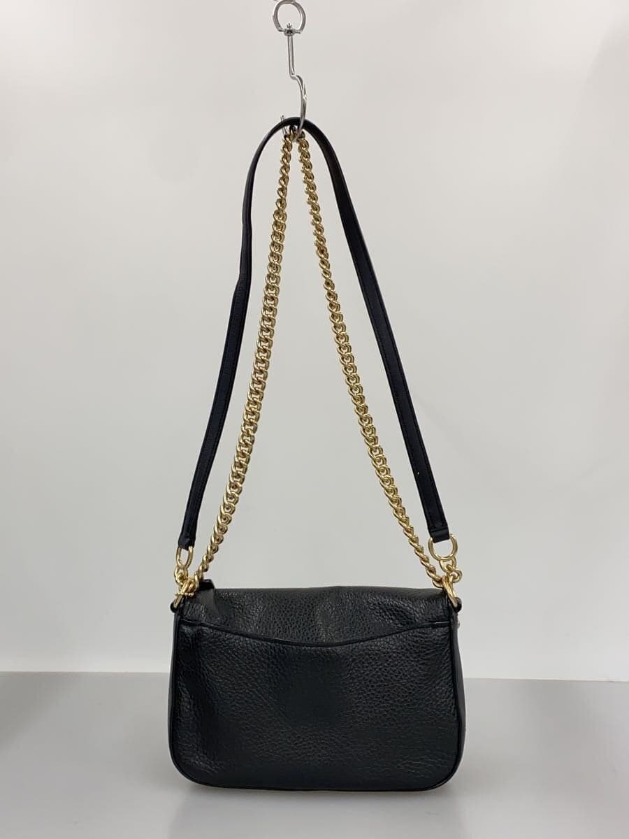 COACH Shoulder Bag Leather Black F32099 3