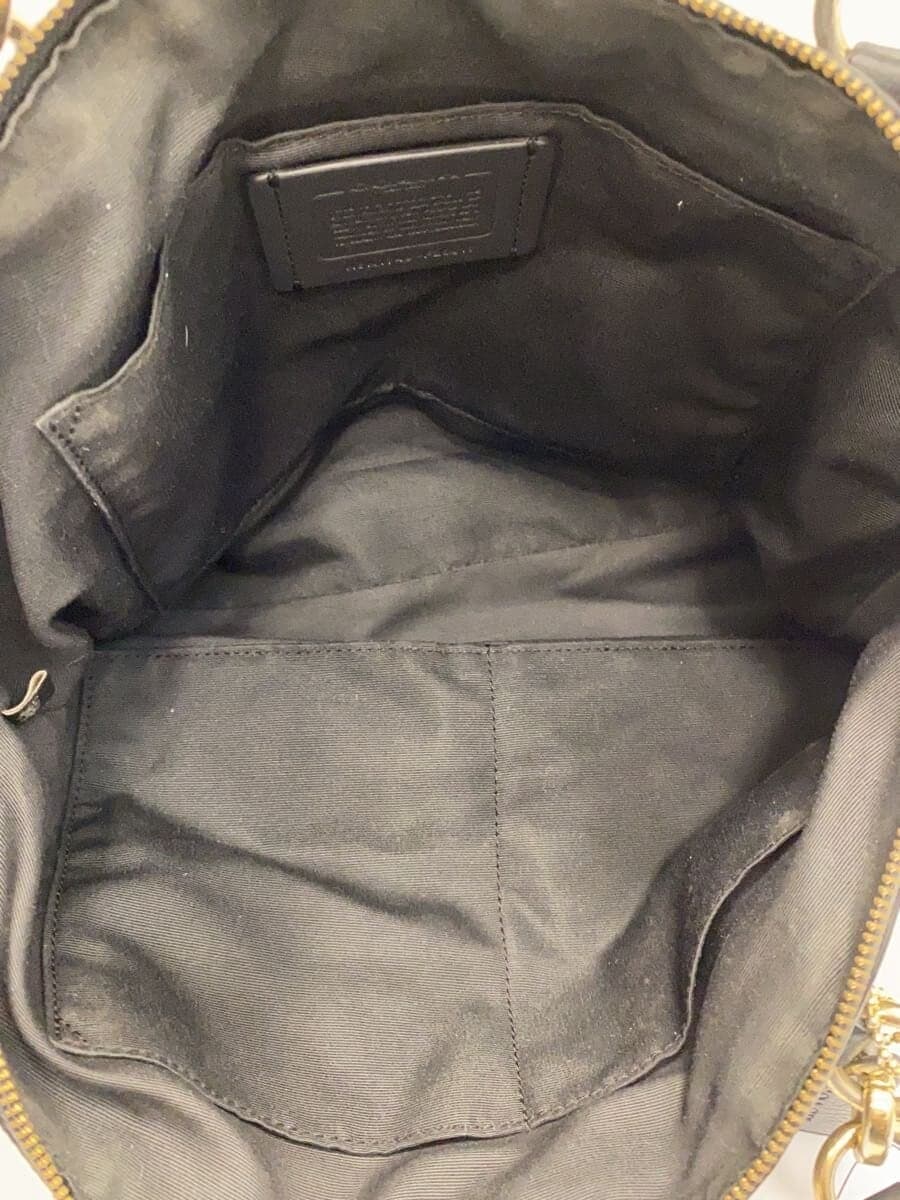 COACH Small Kelsey Satchel_Navy Leather BLK 6