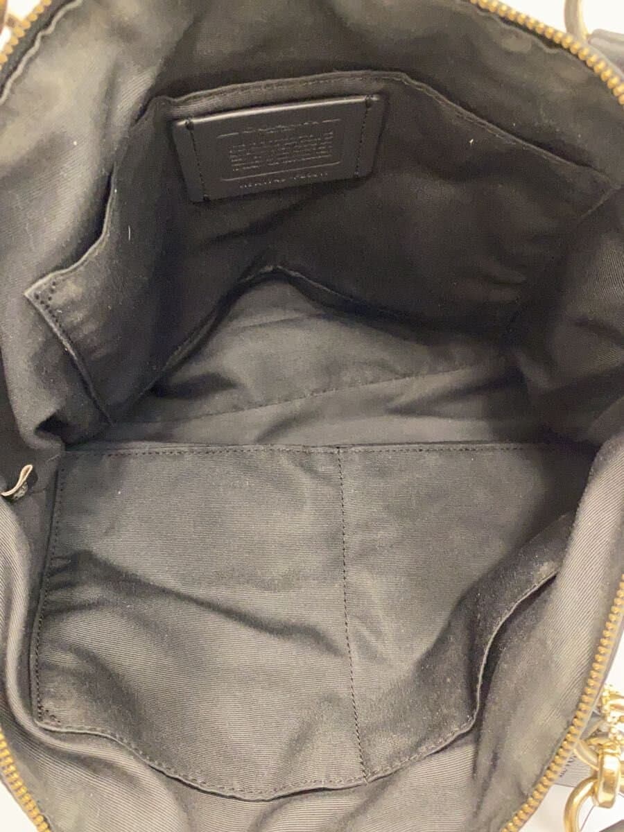 COACH Small Kelsey Satchel_Navy Leather BLK 6