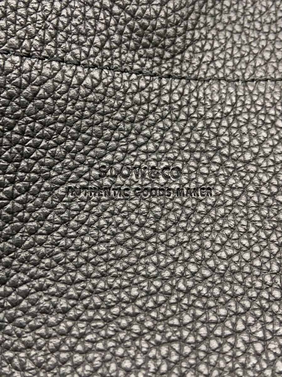 SLOW&CO shoulder bag -- BLK plain 5