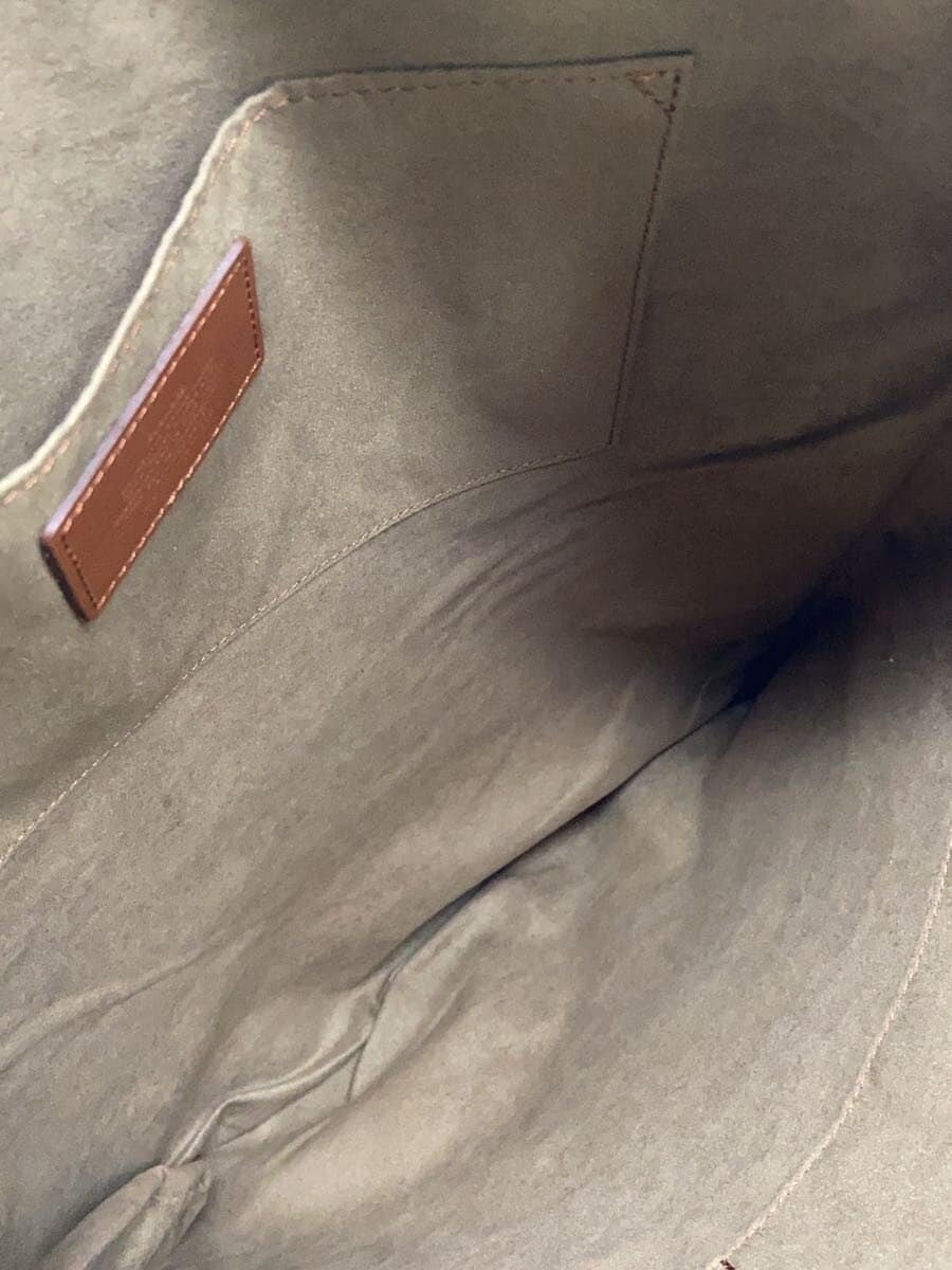 SLOW&CO shoulder bag -- BRW plain 6